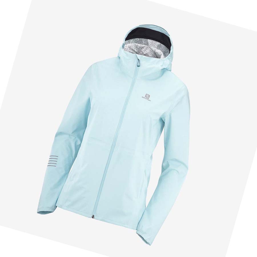 Chaquetas Salomon BONATTI WATERPROOF Mujer Verde Menta | MX 2477DFM